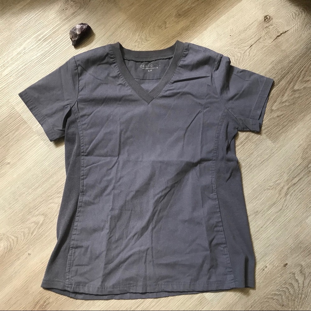 Small Grey Scrub Top